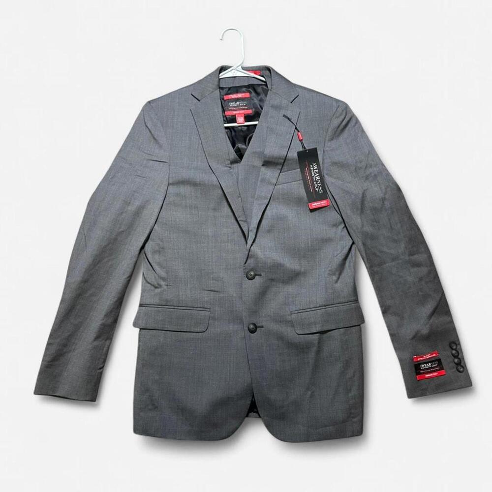 NWT Kenneth‎ Cole Awareness Blazer and Vest Grey Size 40L